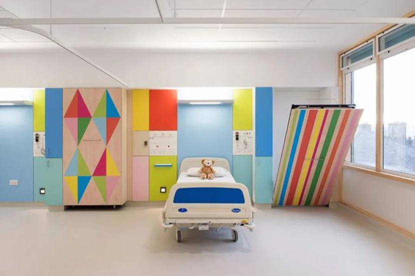 跳出“冰冷”刻板印象，用色彩设计儿童医院